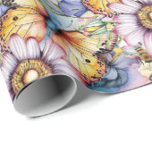 Vlinders, bijen, libellen, lieveheersbeestjes cadeaupapier (Rol Hoek)