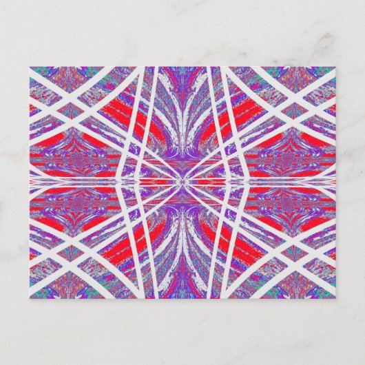 Vlinders binnen de lijnen 2 briefkaart (Voorkant)