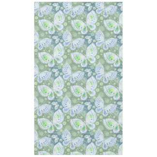 Vlinders Blauw & Groen Tafelkleed