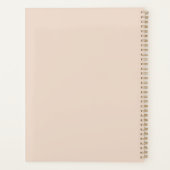 Vlinders Bloem Roze  Planner (Achterkant)