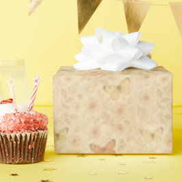 Vlinders & Bloemen Decoupage Papier Gift Wrap
