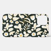 Vlinders & Bloemen: Doodle zomer patroon. Case-Mate iPhone Case (Achterkant (horizontaal))