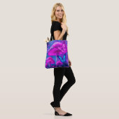 Vlinders, bloemen en paddenstoel Fairycore Tote Bag (Op model)
