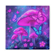 Vlinders Bloemen en Paddenstoelen-Fairycore