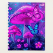 Vlinders, bloemen en paddenstoelen- planner (Voorkant)