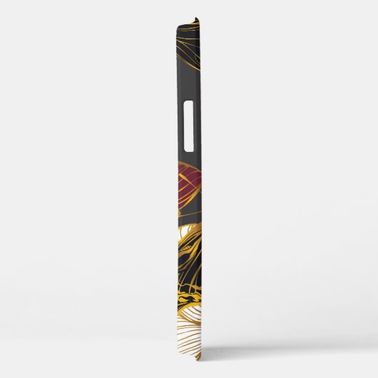 Vlinders & Bloemen: Lente Boho Patroon Case-Mate iPhone Case (Achterkant / Rechts)