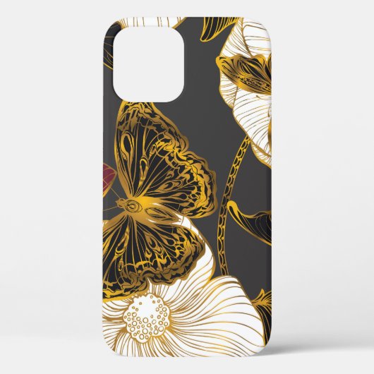 Vlinders & Bloemen: Lente Boho Patroon Case-Mate iPhone Case (Achterkant)