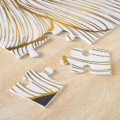 Vlinders & Bloemen: Lente Boho Patroon Legpuzzel (Zijkant)