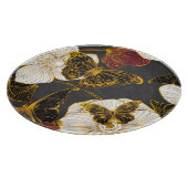 Vlinders & Bloemen: Lente Boho Patroon Snijplank (Hoek)
