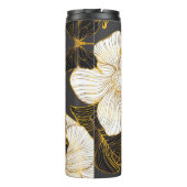 Vlinders & Bloemen: Lente Boho Patroon Thermosbeker (Achterkant)