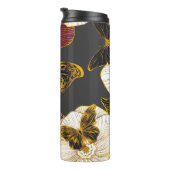 Vlinders & Bloemen: Lente Boho Patroon Thermosbeker (Geroteerd rechts)