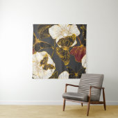 Vlinders & Bloemen: Lente Boho Patroon Wandkleed (In Situ (horizontaal))