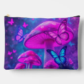 Vlinders Bloemen Paddenstoelen-Fairycore Etui (Voorkant)
