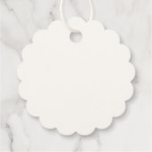  Vlinders Bloemen Vrijgezellenfeest Bedankjes Labels (Achterkant)