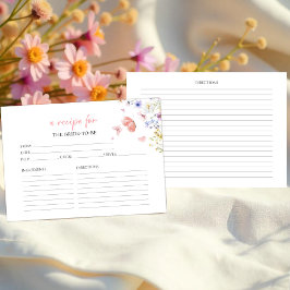 Vlinders Bloemen Vrijgezellenfeest Recept Kaarten