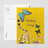 Vlinders & Bloesems Briefkaart (Voorkant / Achterkant)