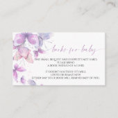 Vlinders Boek voor Baby Enclosure Kaart (Voorkant)