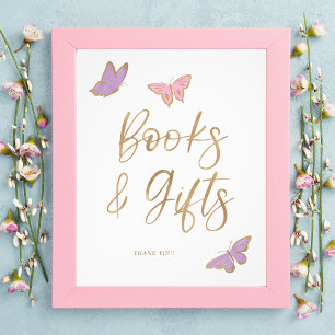  Vlinders Boeken en Geschenken Baby shower Foto Afdruk