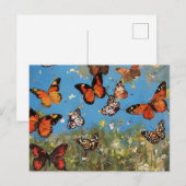 Vlinders Briefkaart (Voorkant / Achterkant)