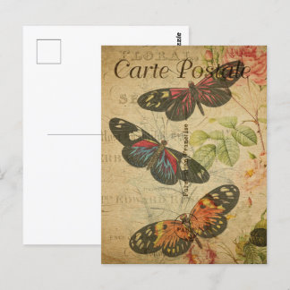   vlinders briefkaart