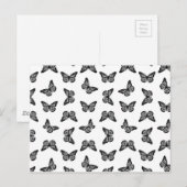   vlinders briefkaart (Voorkant / Achterkant)