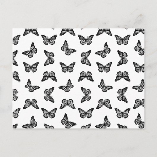   vlinders briefkaart (Voorkant)