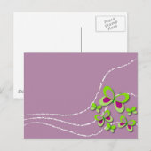 Vlinders Briefkaart (Voorkant / Achterkant)