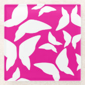 Vlinders Bright Bold Eclectische Keuken Glazen Onderzetter (Voorkant)