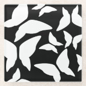 Vlinders Bright Bold Eclectische Keuken Glazen Onderzetter (Voorkant)