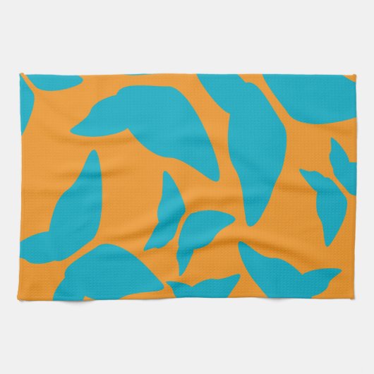 Vlinders Bright Bold Eclectische Keuken Theedoek (Horizontaal)