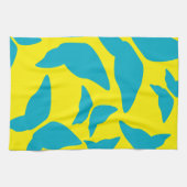 Vlinders Bright Bold Eclectische Keuken Theedoek (Horizontaal)