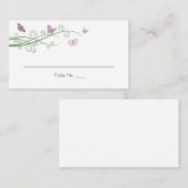Vlinders bruiloft Plaatskaarten Plaatskaartje (Voorkant / Achterkant)