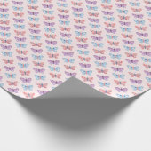 Vlinders Cadeaupapier (Hoek)