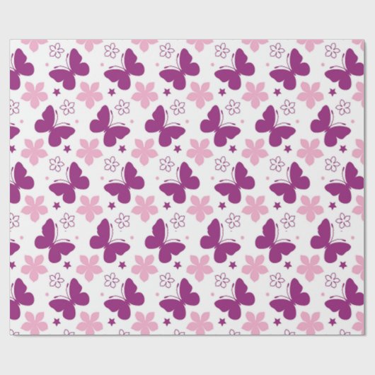 Vlinders Cadeaupapier (Vlak)