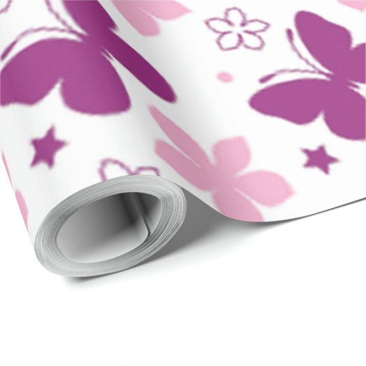 Vlinders Cadeaupapier (Rol Hoek)