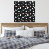 Vlinders Canvas Afdruk (Insitu (Slaapkamer))