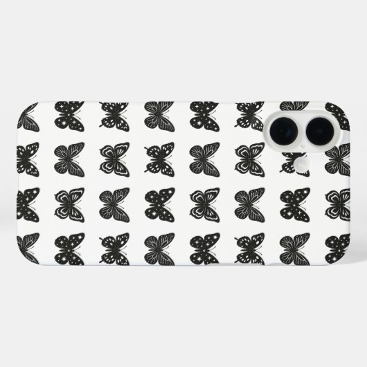 Vlinders Case-Mate iPhone Case (Achterkant (horizontaal))