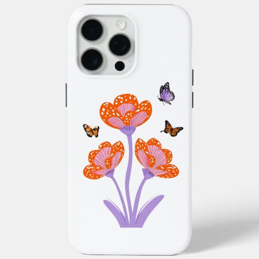 Vlinders Case-Mate iPhone Case (Achterkant)