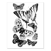  Vlinders Collage Rubber Art Stamp Rubberstempel (Afrduk)