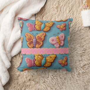 Vlinders Cookie Print Kussen