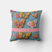 Vlinders Cookie Print Kussen (Achterkant)