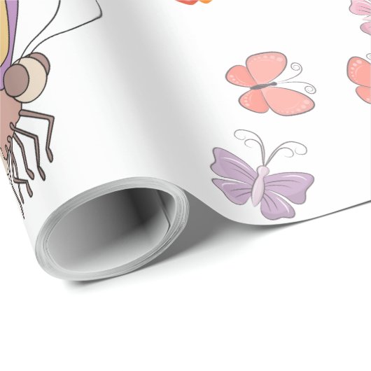 vlinders die papier verpakken (Rol Hoek)