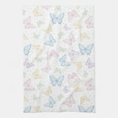 Vlinders Doek Keuken Theedoek (Verticaal)