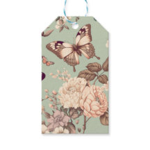 Vlinders en bloemen ωερυ lichtgroene decoratie