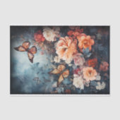  Vlinders en Bloemen Decoupage Tissuepapier (Voorkant)