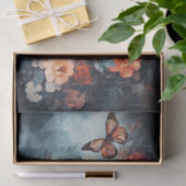 Vlinders en Bloemen Decoupage Tissuepapier (Geschenk)