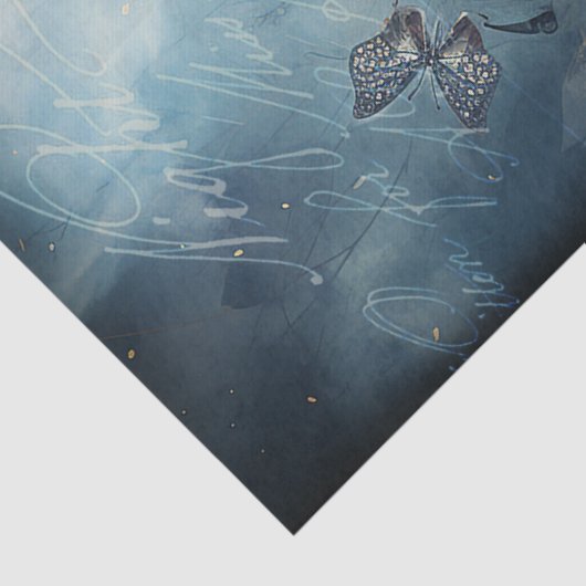  Vlinders en Bloemen Decoupage Tissuepapier (Detail)