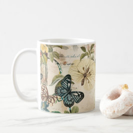 Vlinders en Bloemen Koffiemok