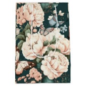 Vlinders en bloemen medium cadeauzakje (Achterkant)