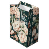 Vlinders en bloemen medium cadeauzakje (Achterkant Gekanteld)